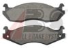 DELPHI LP889 Brake Pad Set, disc brake